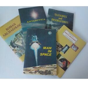 VTG Science Program 5 Books with Slipcover Nelson Doubleday Science Service 60s